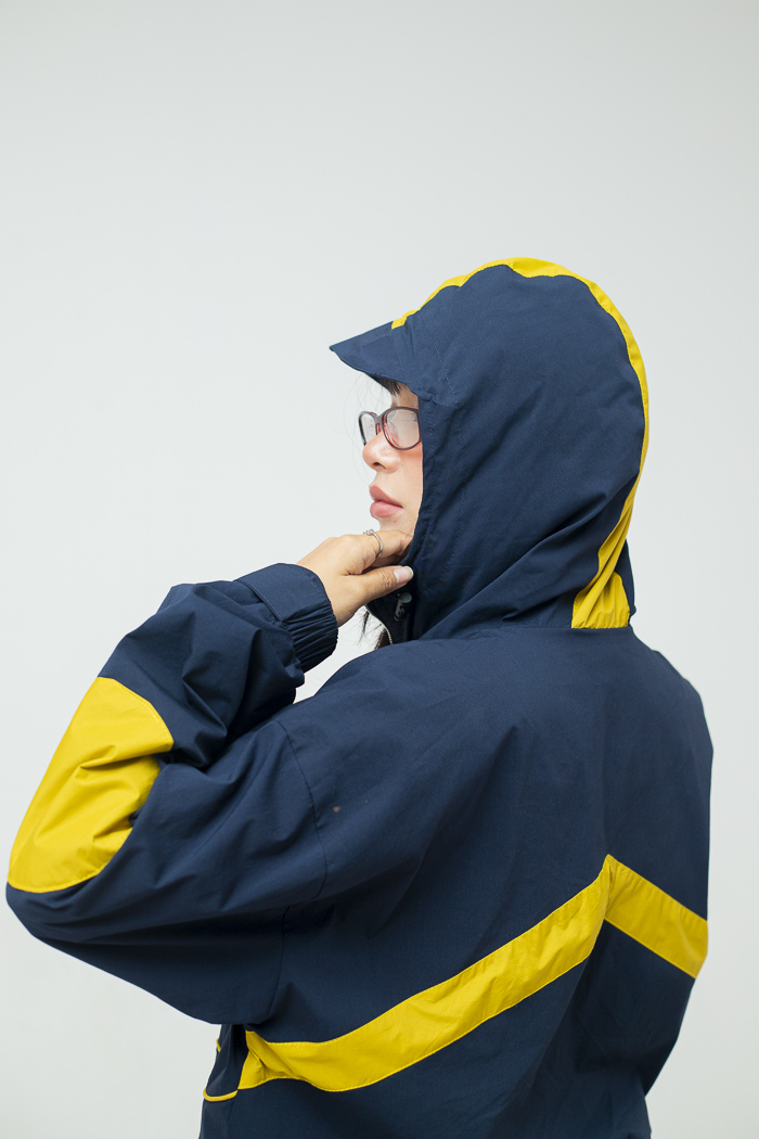 Mode 80's Hooded Jacket